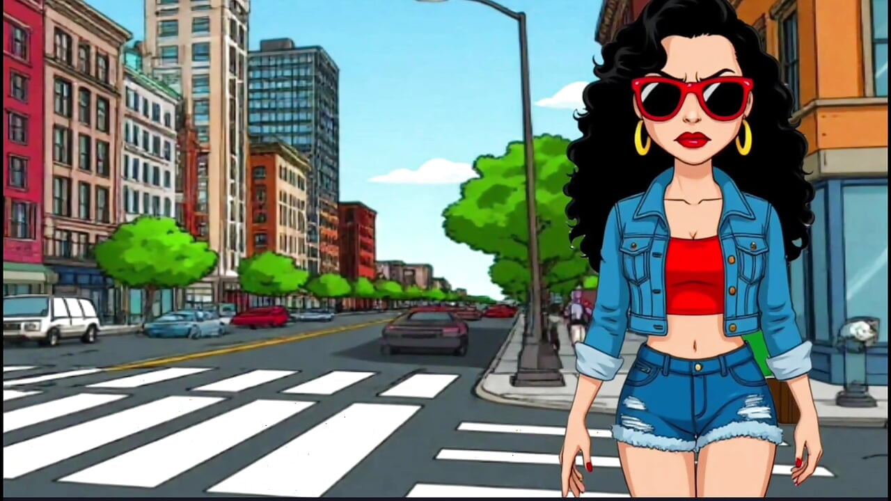 Cuckold's Sexual Fantasies. Cartoon. Parody