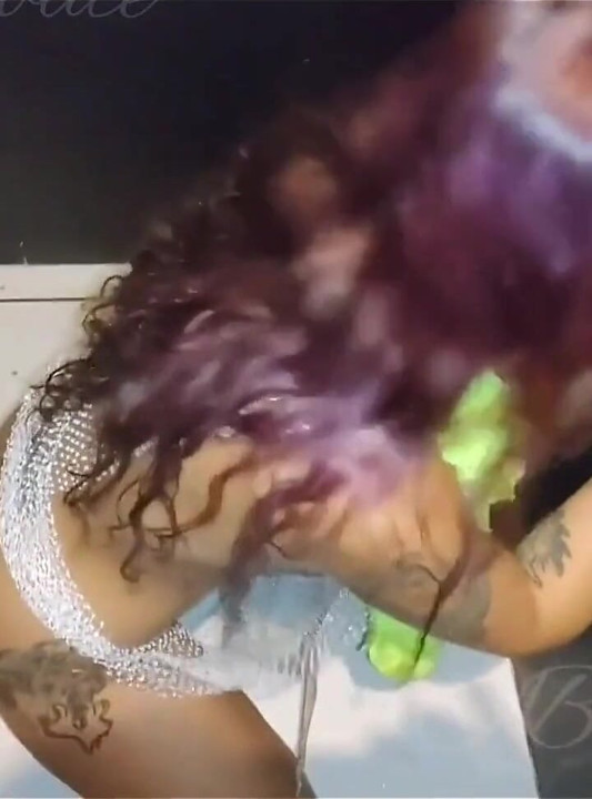 The Argentine Blonde Invited Me to Play at the Gloryhole and Sucked Me Until All the Milk Came Out of My Cock