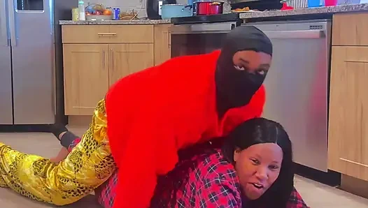 Horsing in der küche