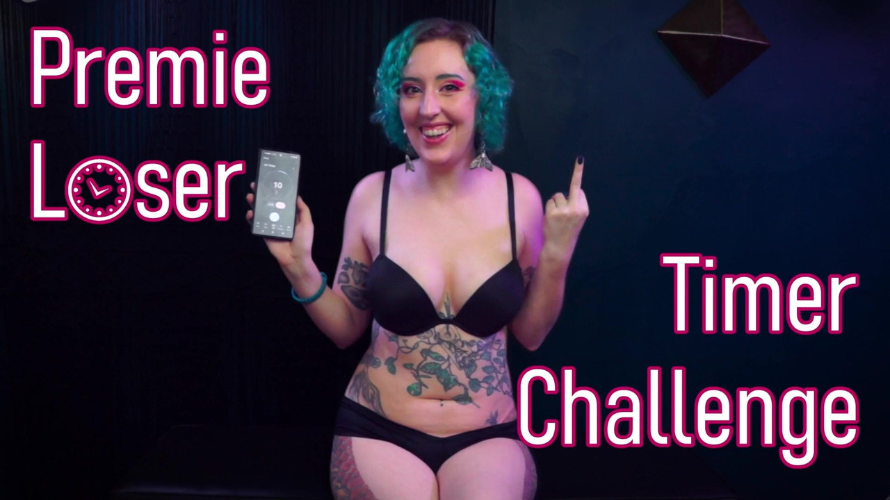 Premie Loser Timer Challenge - Preview - Premature Ejaculation Humiliation Femdom POV JOI Game by Miss Faith Rae - Check my bio
