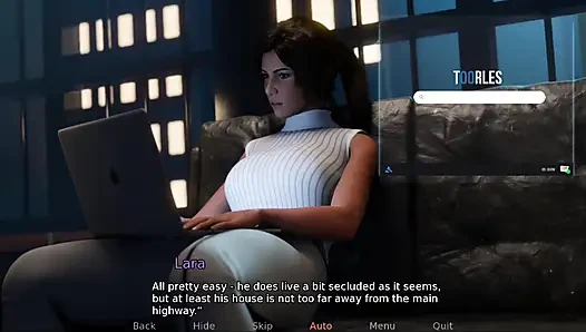 Croft adventure #1 - lara nggak bisa berhenti mikirin seks lesbian