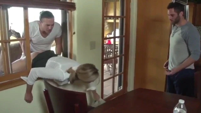 MILF Stuck in Window