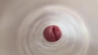 Internal fleshlight cumshot