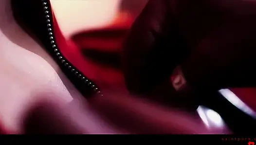 Carla Cox and Megan Coxxx Have Rubber Lust