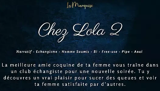 French Audio Story - You're free-using in the swingers' club with your wife