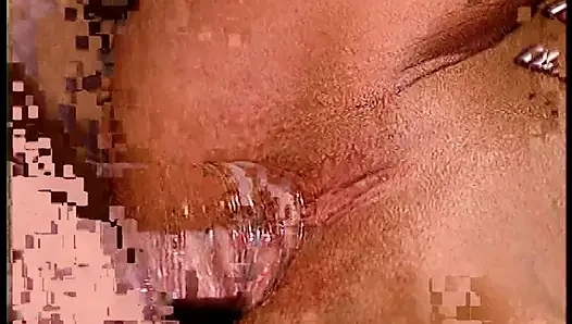 Blonde with Fake Tits Seduces Fat Dude