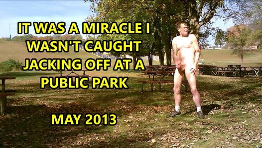 2013'te halka açık bir parkta kriko yaparken yakalanmadığım bir mucize