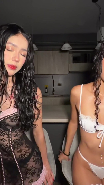 I fulfilled my dream with two gorgeous 18-year-old Latinas. | Clip 1