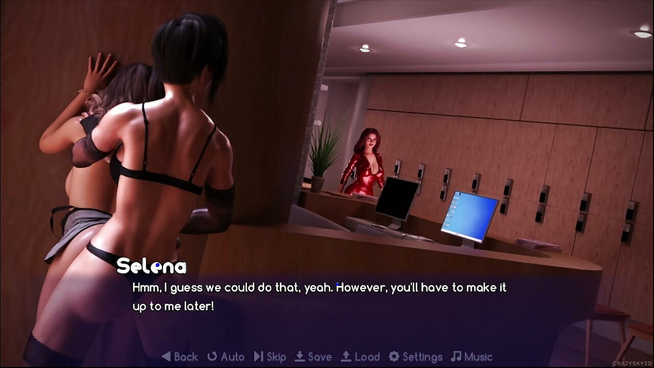 Gameplay Sky Resort Μέρος 5 - Η Delphi Πηδάει την Selena στο Γραφείο Κρυφά