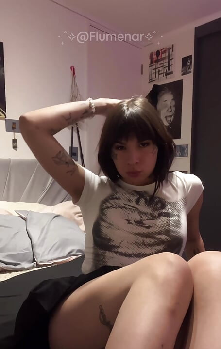 Young Trans Solo in Room