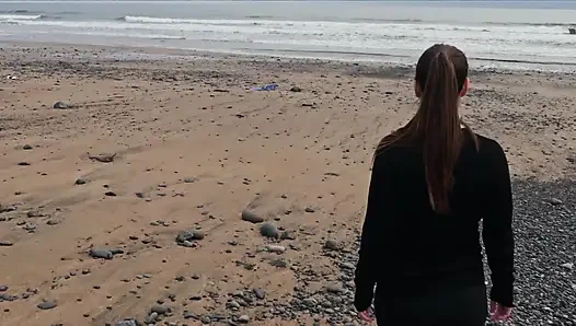 Ass to mouth domination on a surrealist beach