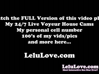 Lelu Love - инструкция по мастурбации поеданию спермы