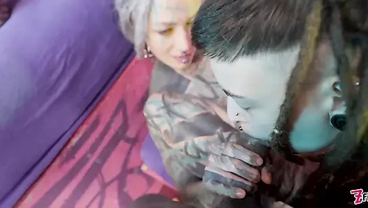 GroÃŸer altporn anal-gruppensex - tattoo teen verrückte orgie mit anal weit offen, geldautomaten, halsfick, schlampiger blowjob