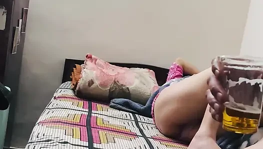 Jilat adik tiriku sampai becek
