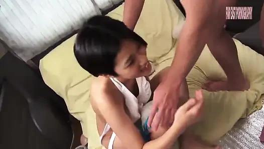 Wanita amatir dijemput di pantai -pt.2