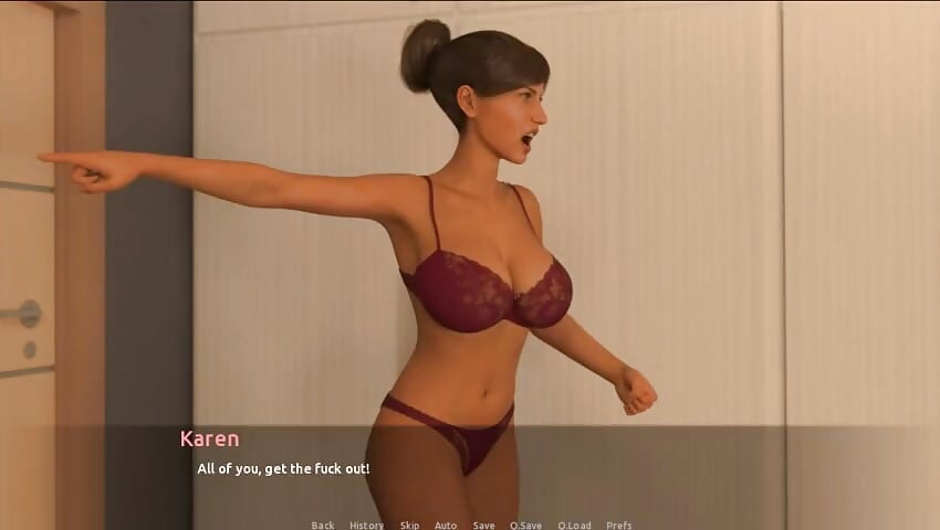The Visit v0.11 Part 22 Gameplay by Loveskysan69 Haley Final