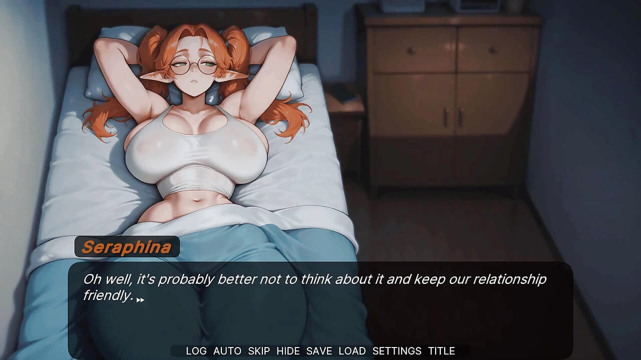 Seraphina的生活：Futanari精灵和她性感的女室友 - 第4集