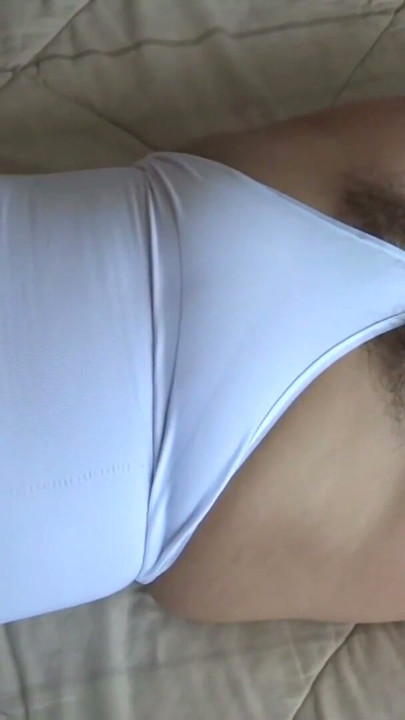 They jerk off watching my hair come out through my panties | Clip 1