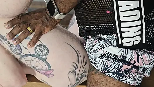 I FULFILLED MY NEIGHBOR'S DREAM WE HAD SEX RIGHT THERE IN THE KITCHEN I LIKED THE COCK I ASKED FOR IN THE ASS