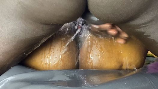 Must watch: Multiple squirting orgasms for stepmom getting fucked