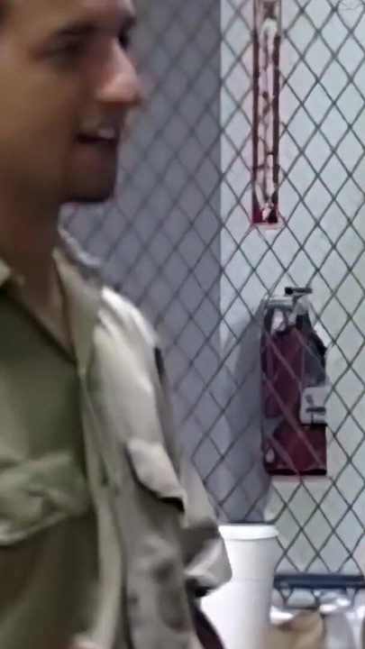 Thrilling moment from "Blonde teen visits stepdad at work and gets her sweet puss stuffed and gets a huge facial load!"