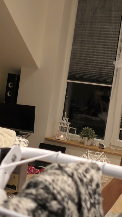 While they are partying hard I was there, voyeur cam, live | Clip 1