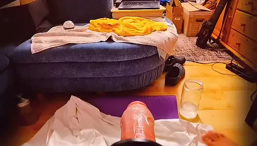 7,5cm Thick Anal Dildo Hismith Fucking Machine opening my hole