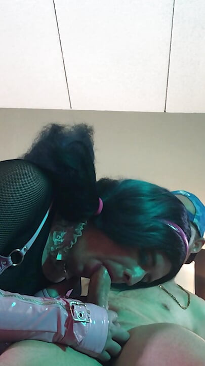 Hot TS Kelsey Masters Deepthroating Big Cock - Compilation 7