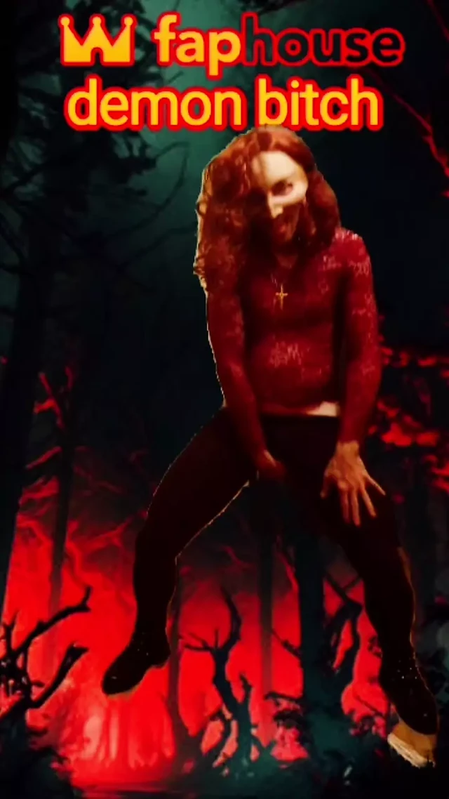 Hot Horny Demon Bitch Warms up with a Sexy Dance