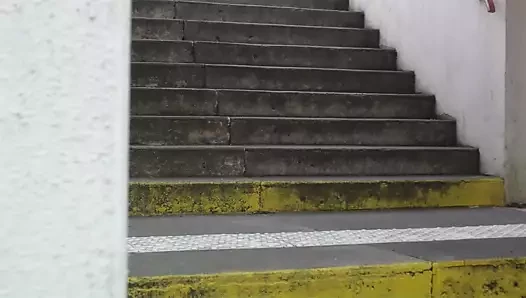 upstairs