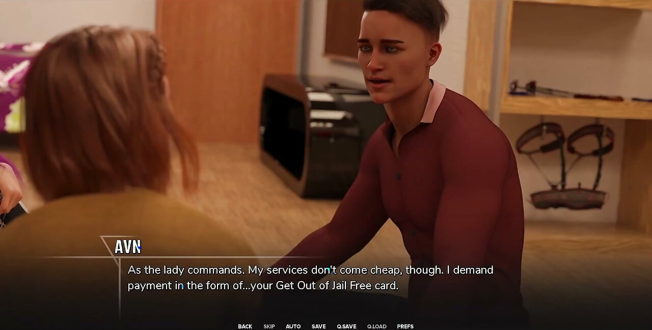 Taboo University - Trans Red Head Wants Me to Give Her a Handjob While Her Roommate Is Listening