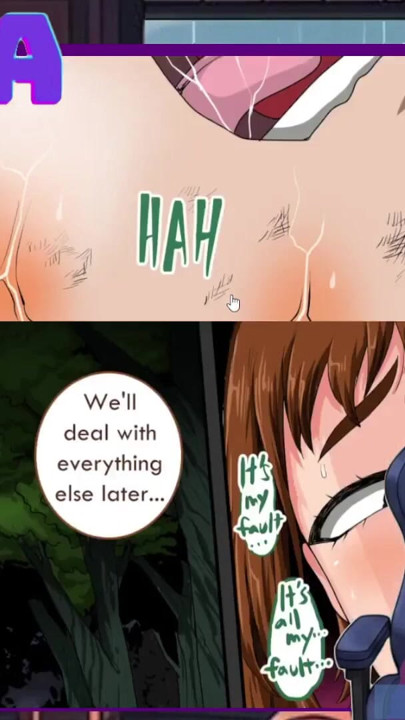 MHA Porn Comic threesome. Best night ever | Clip 1