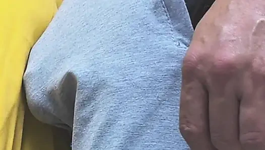 Girl Caught In Public Bus While She Stroking Stranger's Cock Until Ejaculation