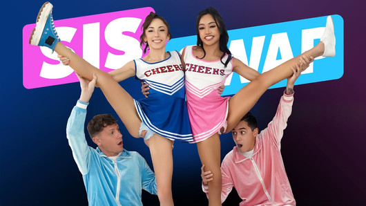 De stiekeme Rion & Juan sluiten zich aan bij de cheerleading-ploeg om sletterige meisjes te ontmoeten en geneukt te worden- Sisswap