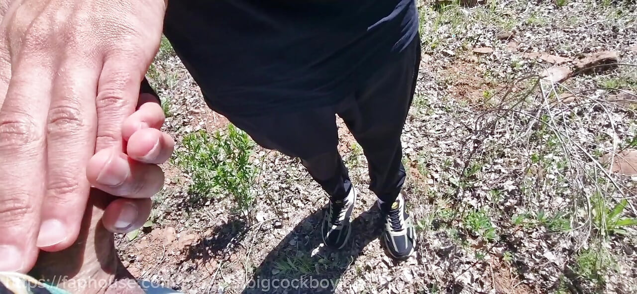 Straight guy self-suck!, Eat cum straight guy. Stranger big cock on the track