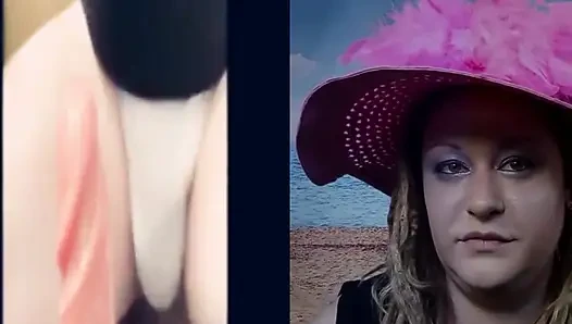 Eşcinsel kadın kılıklı kız için küçük penis aşağılayıcı