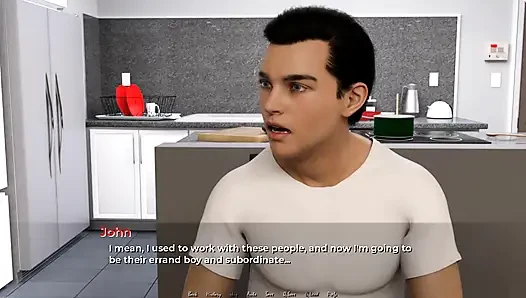 Moving Down: hubby and wife at the dinner table ep.34