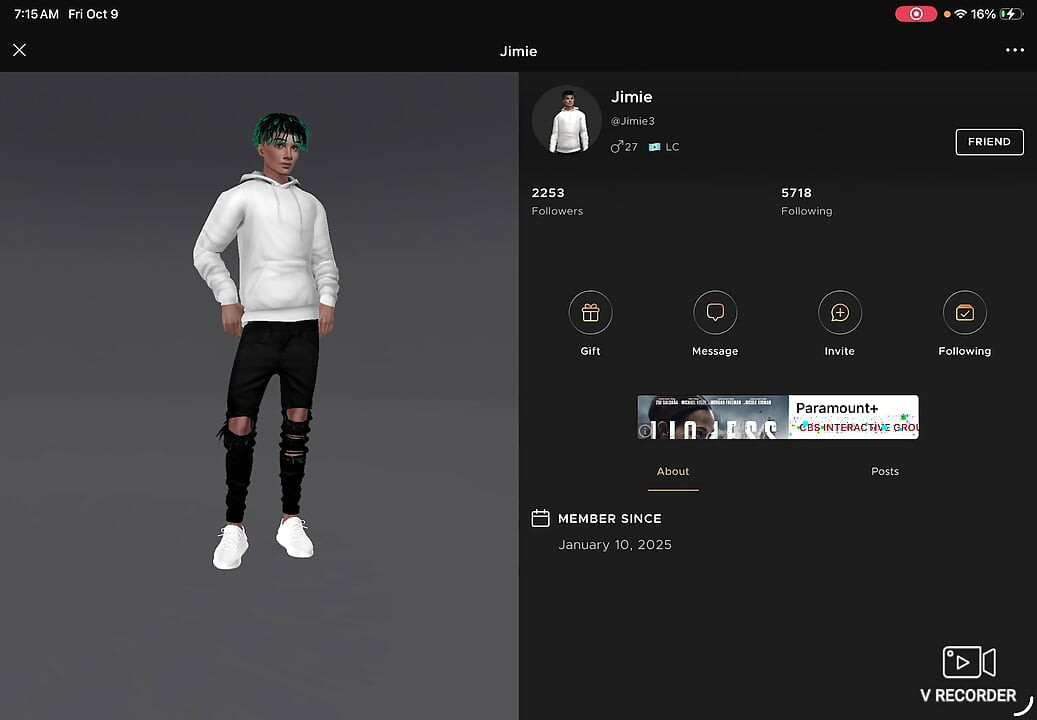 IMVU dancing might be copyrighted