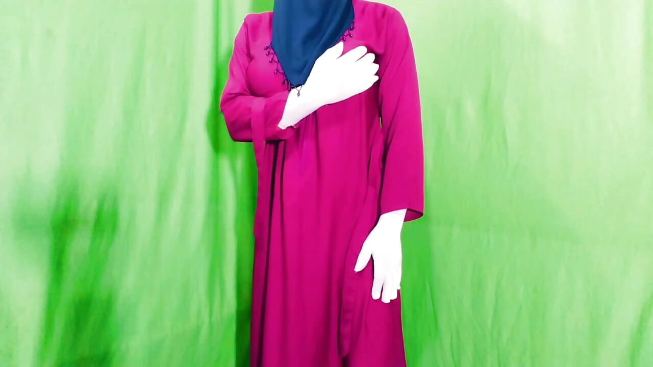 Arabe, belle fille musulmane en hijab, vidéo très drôle