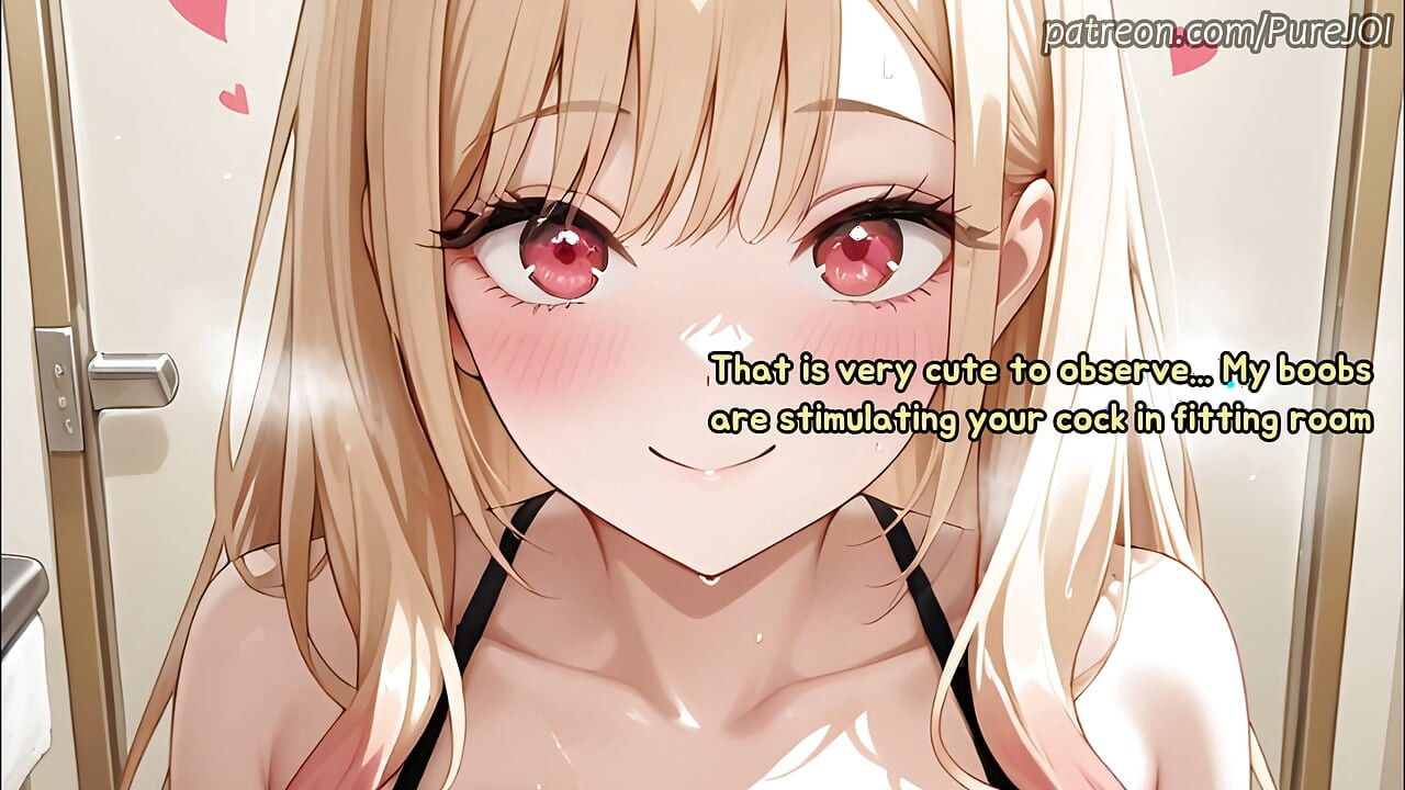 You have creampied Marin Kitagawa's pussy in the fitting room