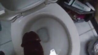 Big boobs girlfriend fucked by Big Black cock in bathroom