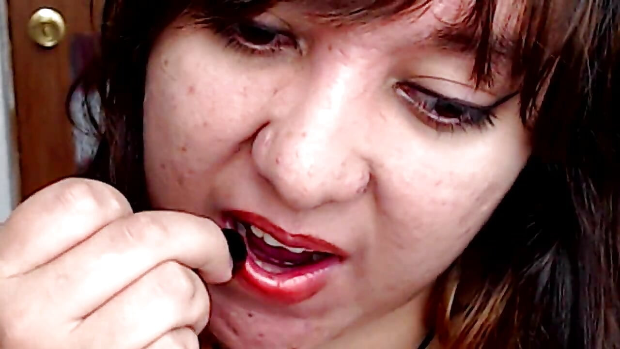 Lippenstift, Küssen und Blowjob