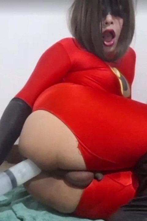 Extended Cut: Cute Elastic Trans Girl Moaning Like a Slut After Fucking Her Fat Ass an Anal Creampie