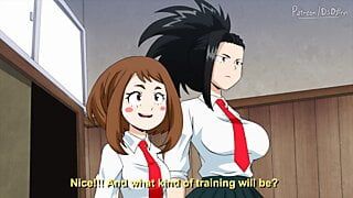 My hero academia - momo i ochaco