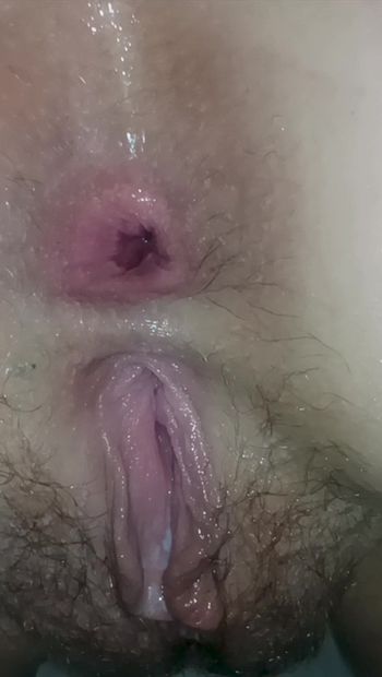 Wrecked Ass Hole and Pussy Fucked