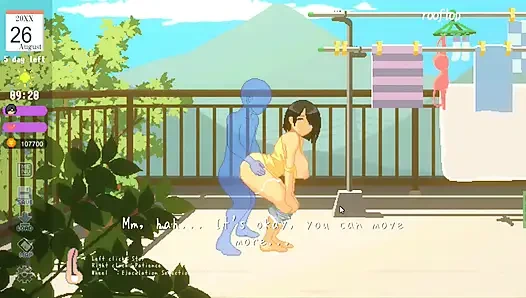 Hentai game - heiße vollbusige frau sex