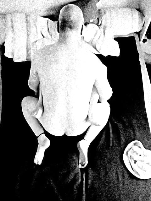 Horny Granny Gets Fucked in Black and White