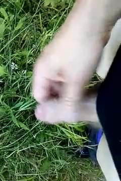 Cumming outside