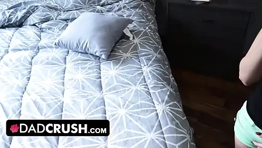 DadCrush - Generous Stepdad Helps His Nervous Stepdaughter Release The Tension Before Job Interview