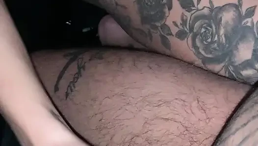 My First Anal fuck in the car